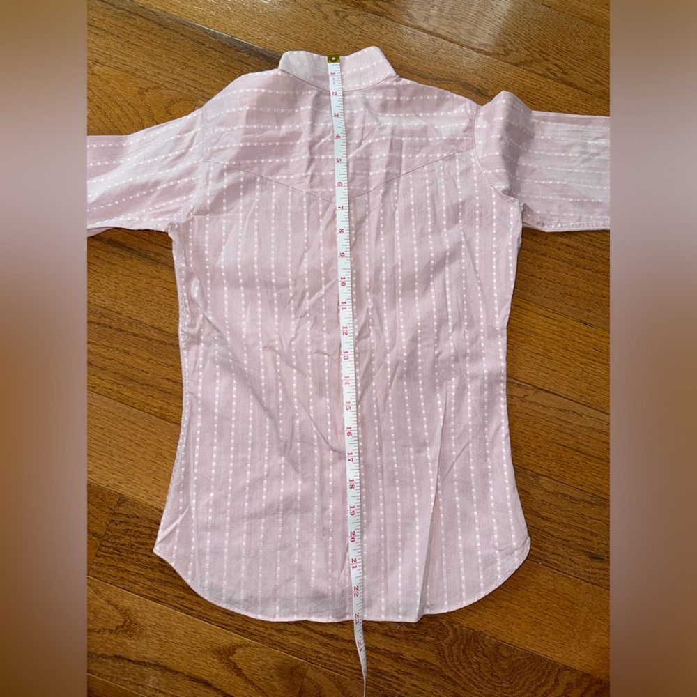 Girls Essex Long Sleeve Cotton Button down Shirt size 8 - Picture 5 of 6